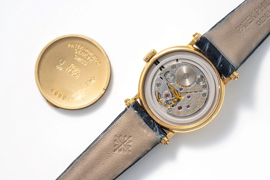 Enamel Dial Ladies Watch Ref. 4860 in 18k Yellow Gold