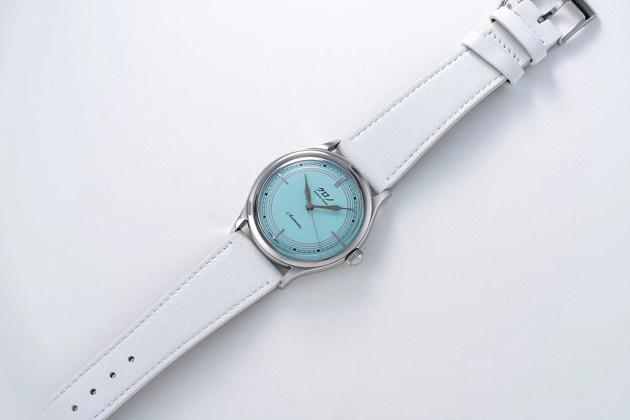 Seiji Limited Edition Turquoise in Stainless Steel