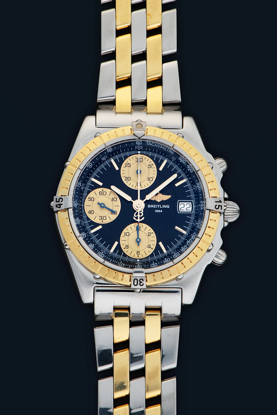 Chronomat Ref. D13050.1 in Stainless Steel and 18k Yellow Gold