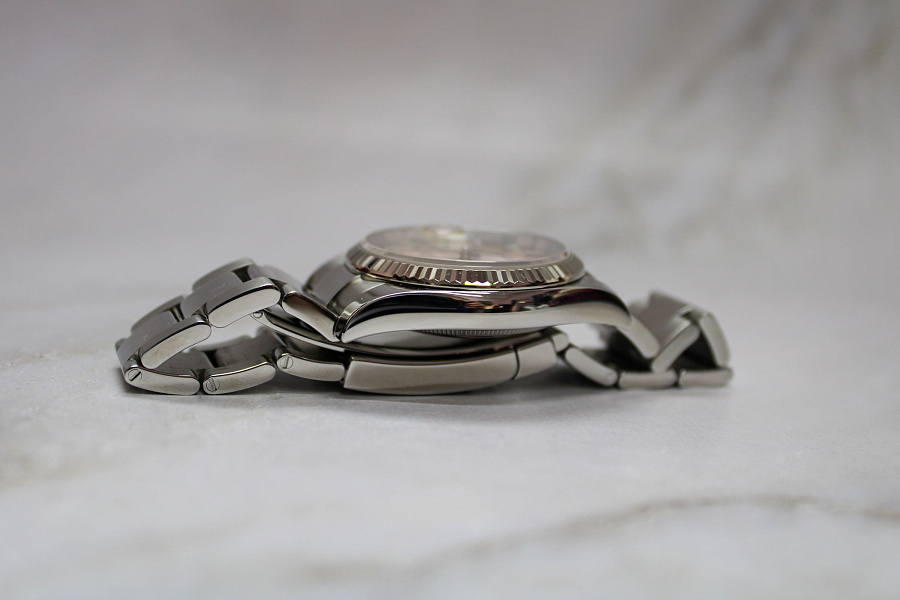 Datejust 36 ‘Rolesor Gris’ 116234 Pink Dial