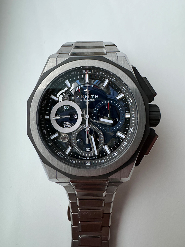 Defy Extreme Titanium 1/100th of a second chronograph