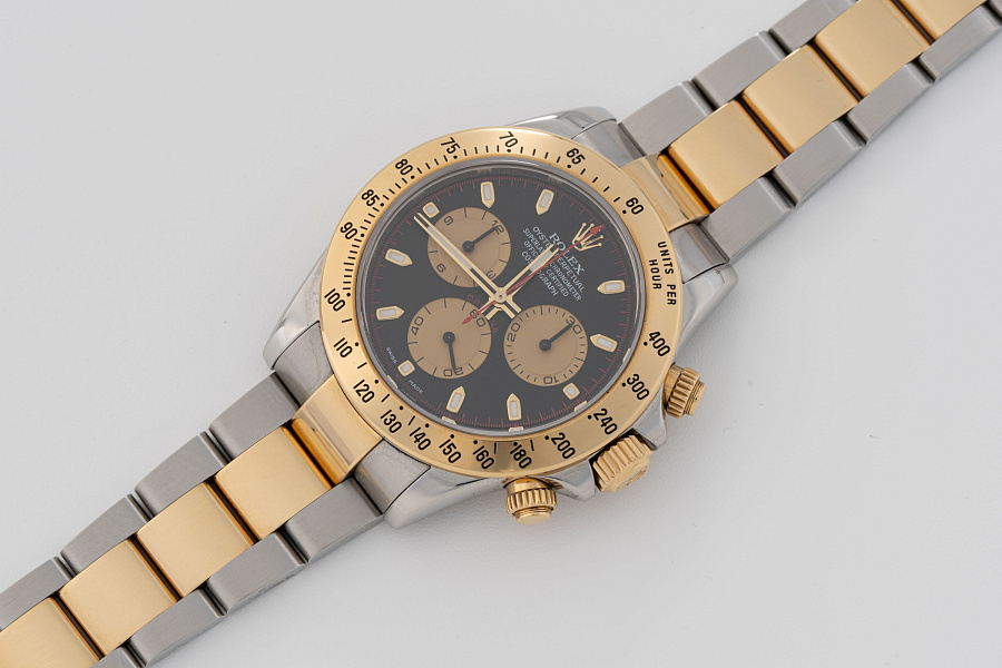 Daytona Ref. 116523 in Stainless Steel and 18k Yellow Gold