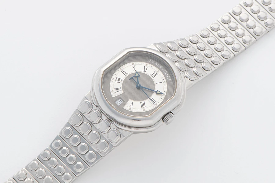 Le Sentier on Stainless Steel Bracelet