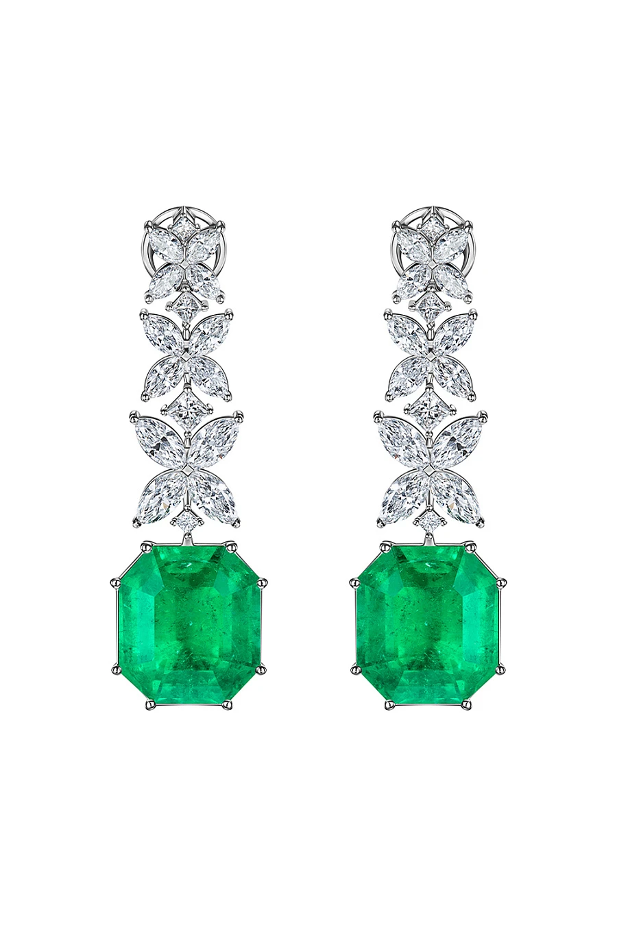 Emerald Earrings 8,99/10,10 ct.