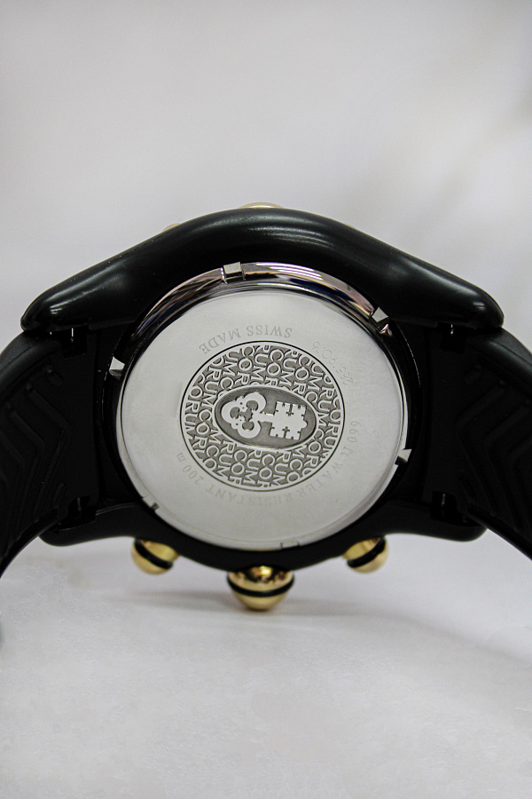 Bubble Chronograph XL Steel & Gold