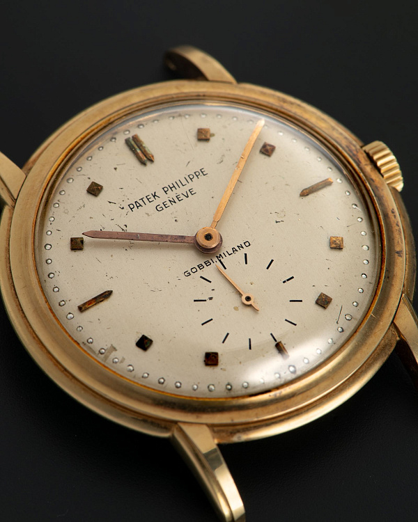 Calatrava 2500 Double signed Gobbi Milano