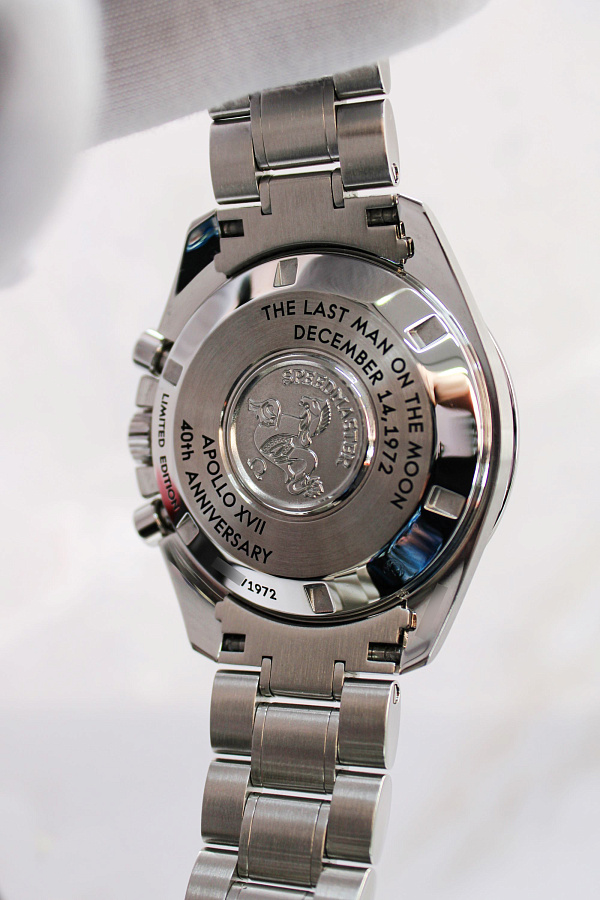 Speedmaster Moonwatch ‘Apollo XVII’ 40th Anniversary Limited Edition 1972