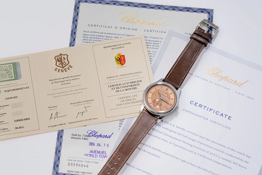 L.U.C 1860 Ref. 168860 in Stainless Steel