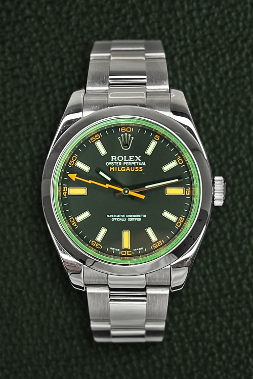 Oyster Perpetual Milgauss ‘Green’