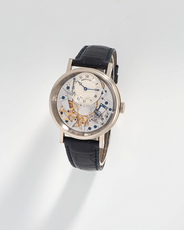 Tradition 7057 Manual Wind White Gold