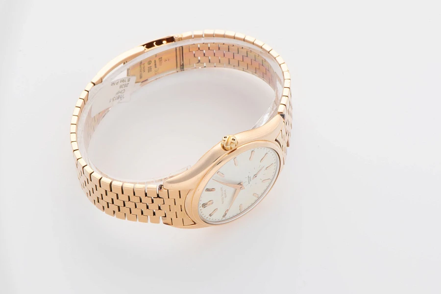 'Serpico Y Laino' Double Signed Calatrava Ref. 2526 in 18k Rose Gold