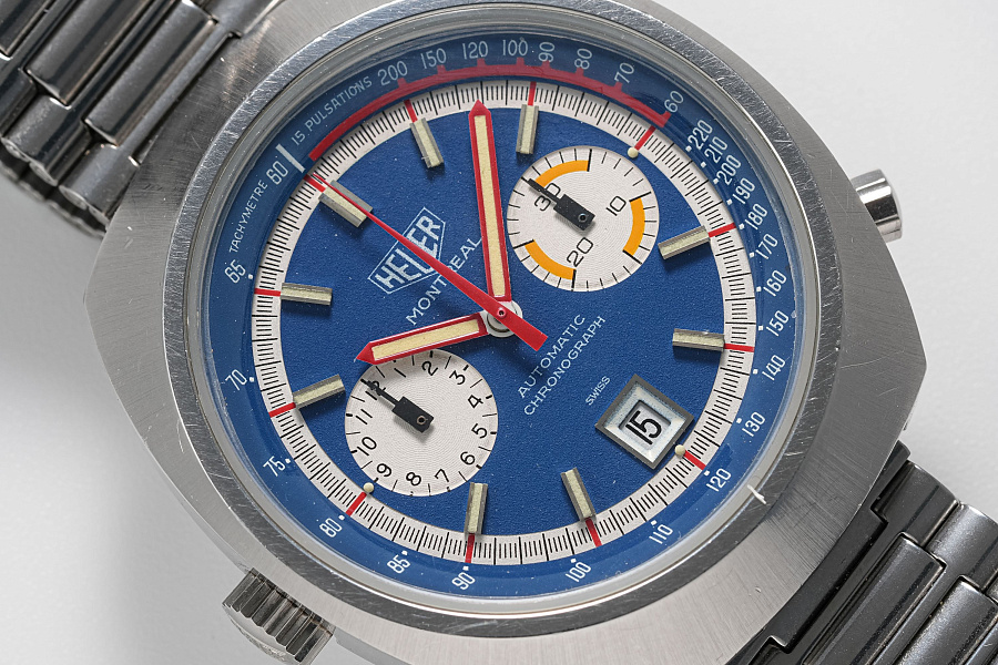 Montreal Chronograph Ref. 110503B in Stainless Steel
