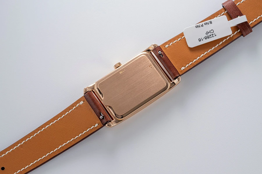 Elongated Edward Piguet Tank Ref. 15015 in 18k Rose Gold
