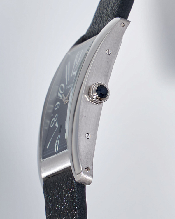 Tank Américaine Large Model White Gold Automatic