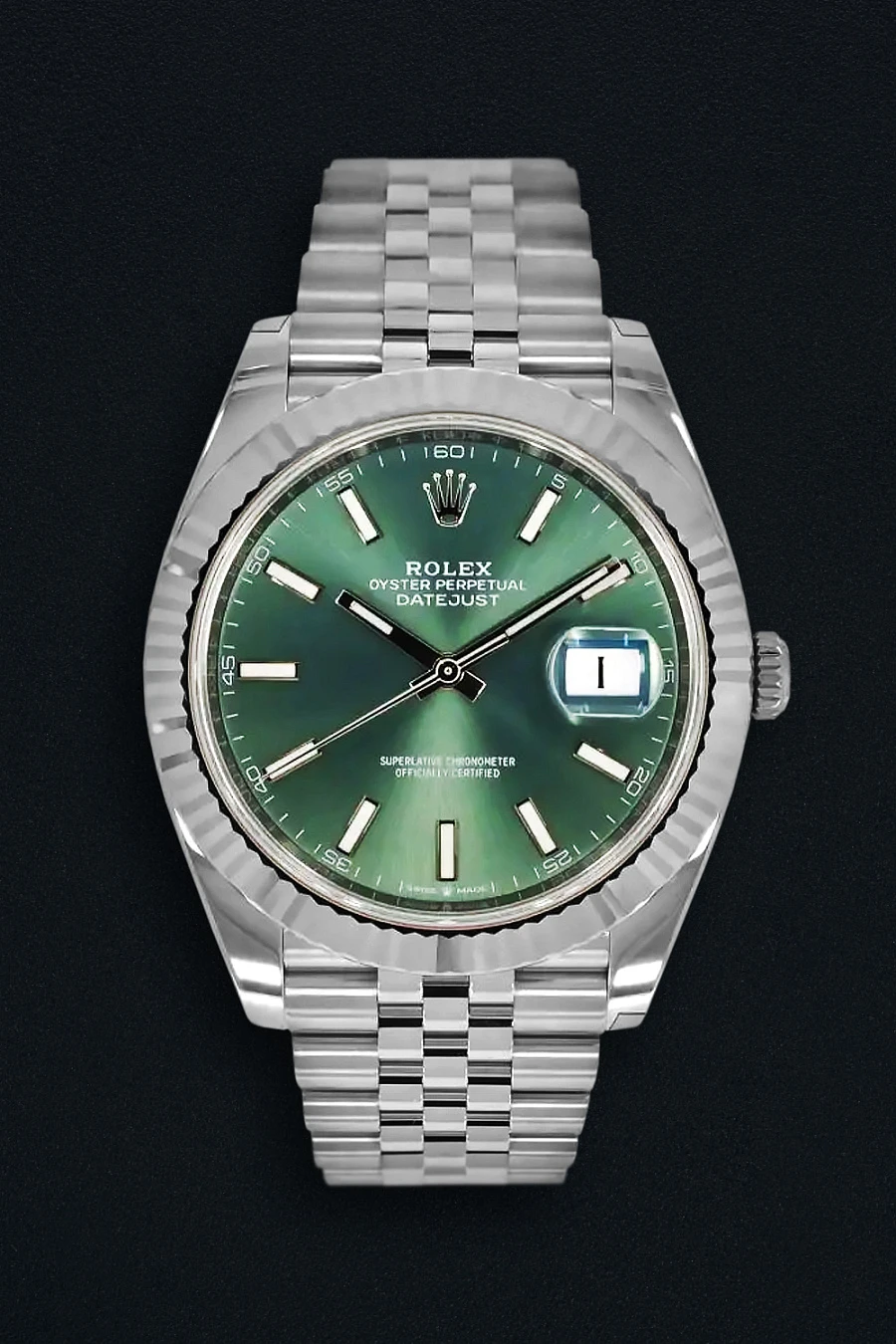 Datejust 41mm Mint Green Dial