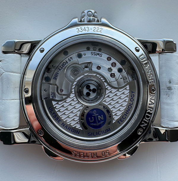 Dual Time Manufacture Ladies in Stainless steel with Diamonds