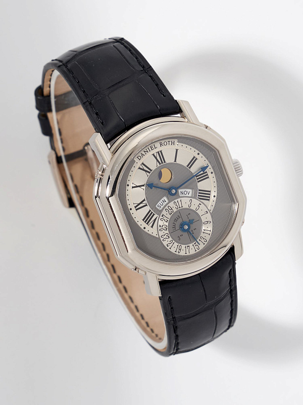 Masters Perpetual Calendar Moon Phase White Gold