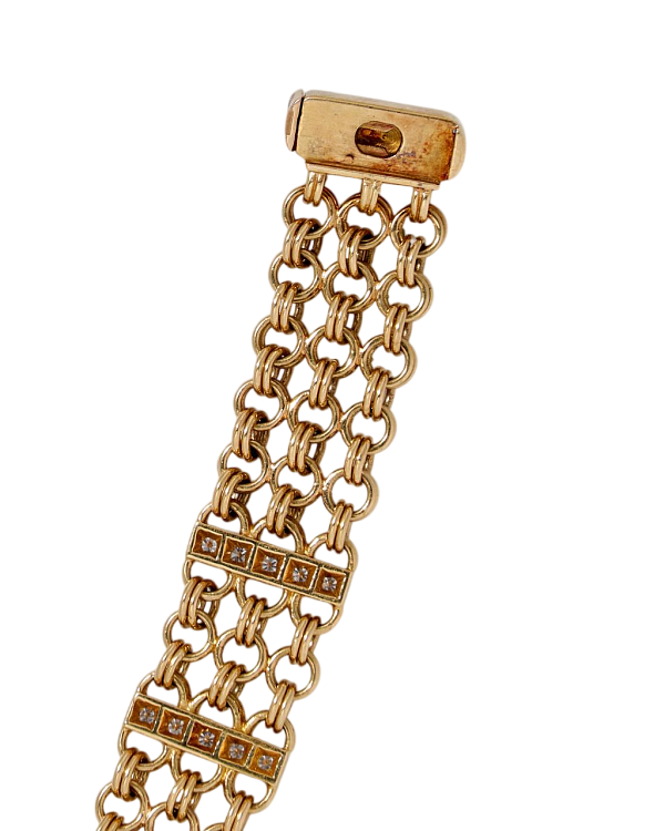 Ladies Cocktail Watch Ref. 8331 in Yellow Gold with Diamonds