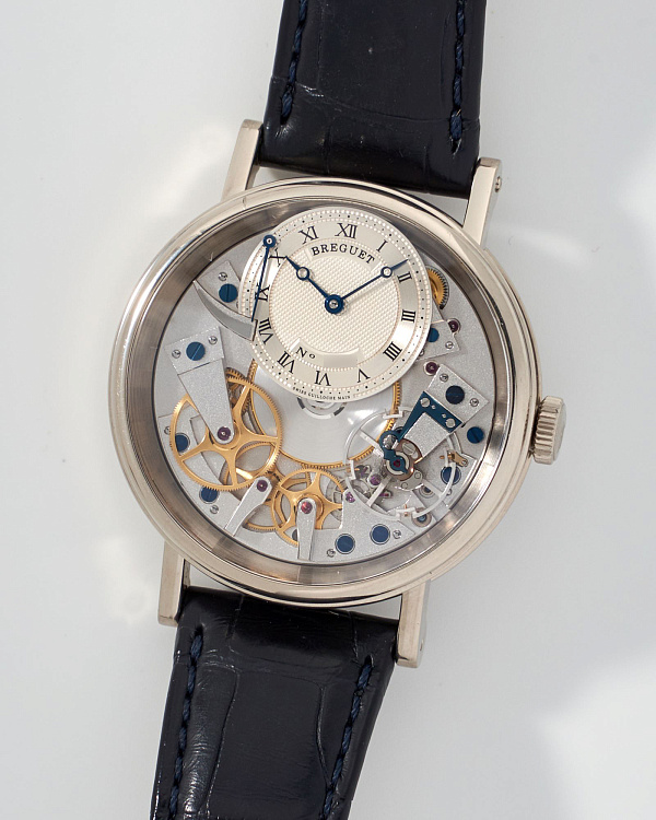 Tradition 7057 Manual Wind White Gold