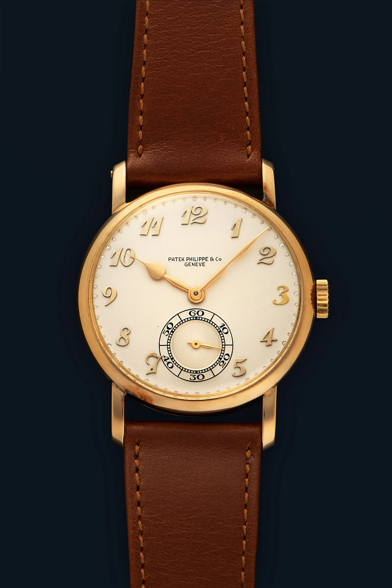 Incredibly Rare Calatrava Ref. 1504 in 18K Yellow Gold