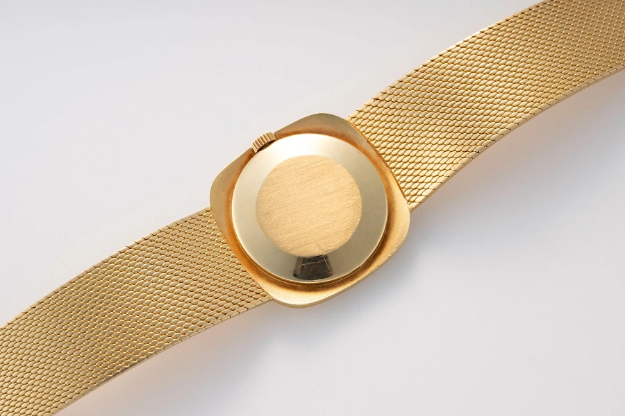 Cushion Case Watch Ref. 3543/2 in 18k Yellow Gold