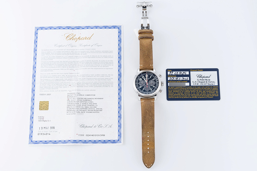 Mille Miglia Chronograph XL Ref. 8581 in Stainless Steel