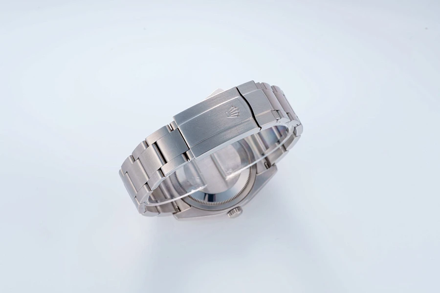 Oyster Perpetual Salmon Dial Ref. 116034 in Stainless Steel