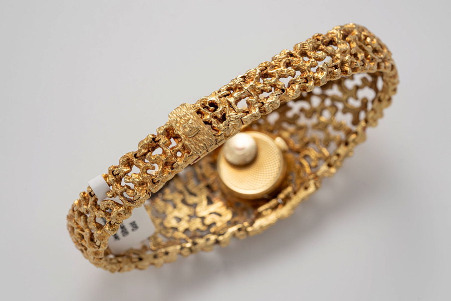 Jewelry Watch by Albert Gilbert in 18k Yellow Gold