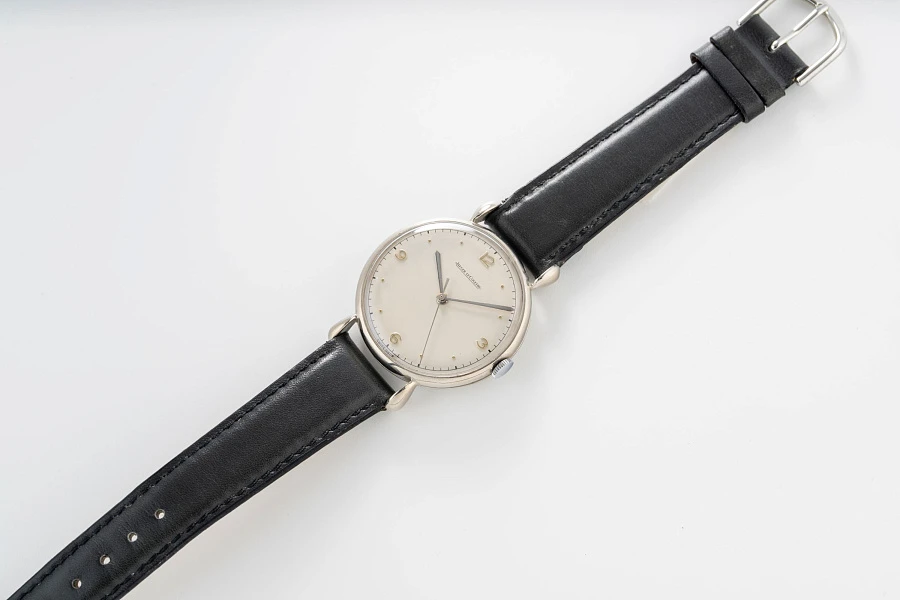 Jumbo Dress Watch with Teardrop Lugs in Stainless Steel