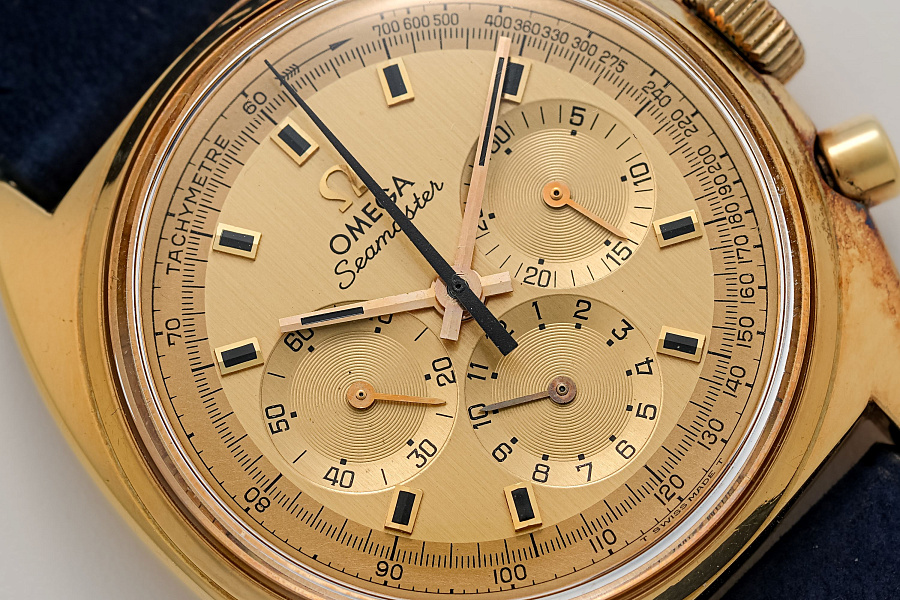 Seamaster Chronograph with Cal. 321 Ref. 145.006-68 in 18k Yellow Gold