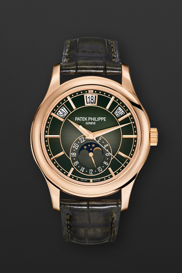 Annual Calendar 5205 Rose Gold Olive Green