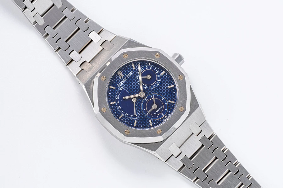 Royal Oak Dual Time Yves Klein Blue Dial Ref. 25730ST in Stainless Steel