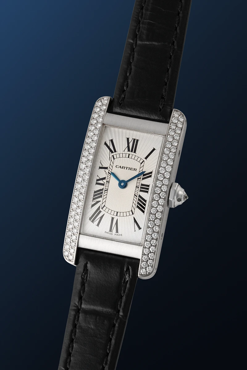 Tank Americaine Ref. 1713 in 18k White Gold