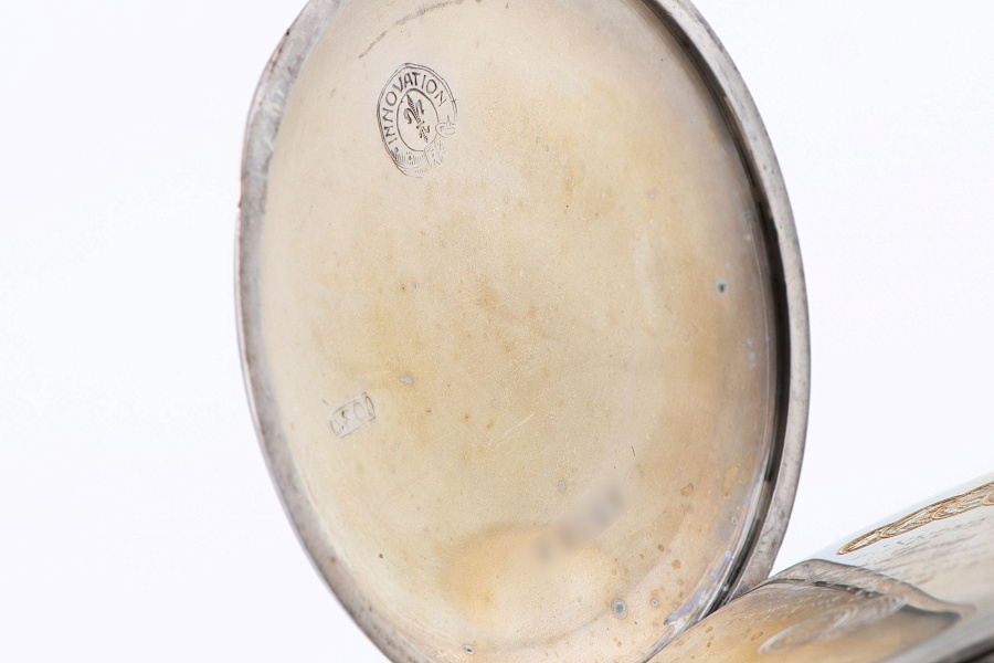 Tula Silver Pocket Watch