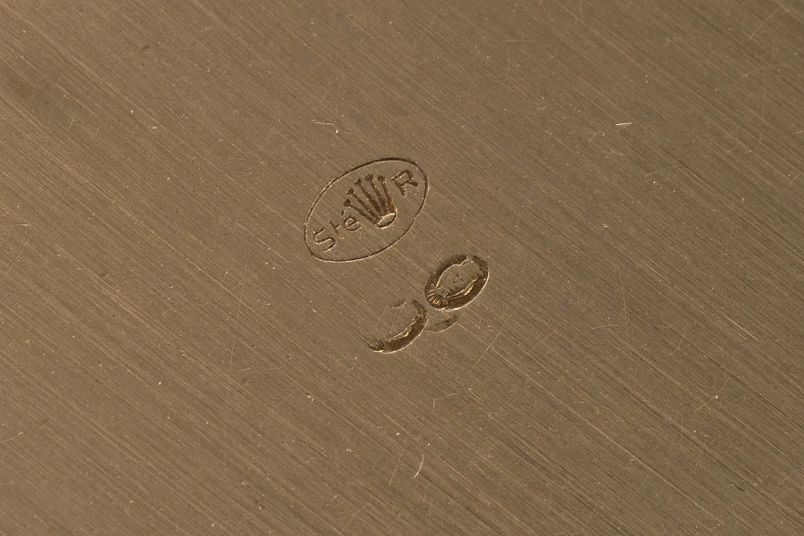 Tropical Dial Day-Date Ref. 18038 in 18k Yellow Gold