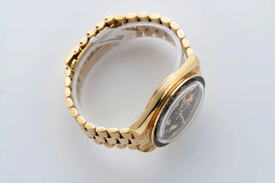 Skeletonized Speedmaster by Armin Strom Ref. 36965081 in 18k Yellow Gold