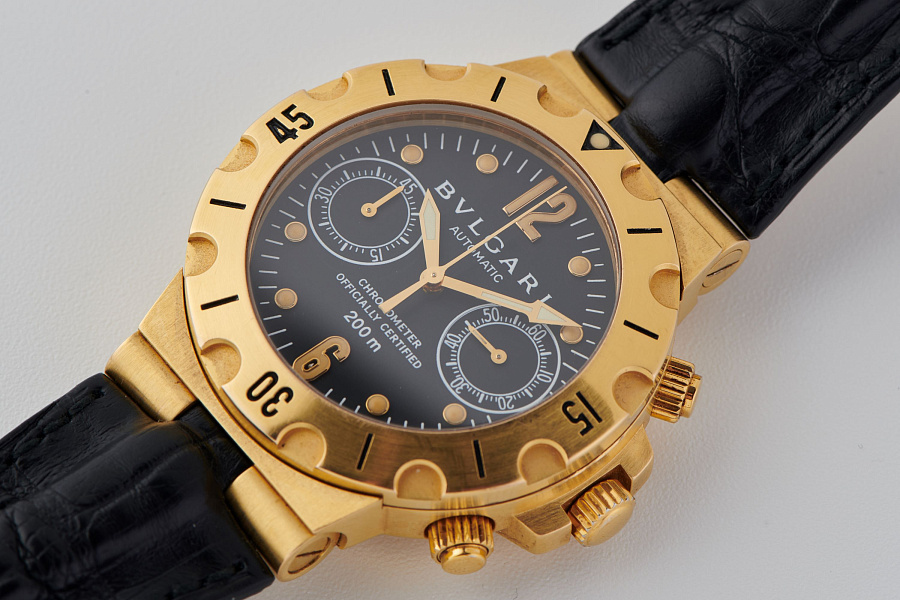 Prototype Chronograph Ref. SC38S Gold Plated