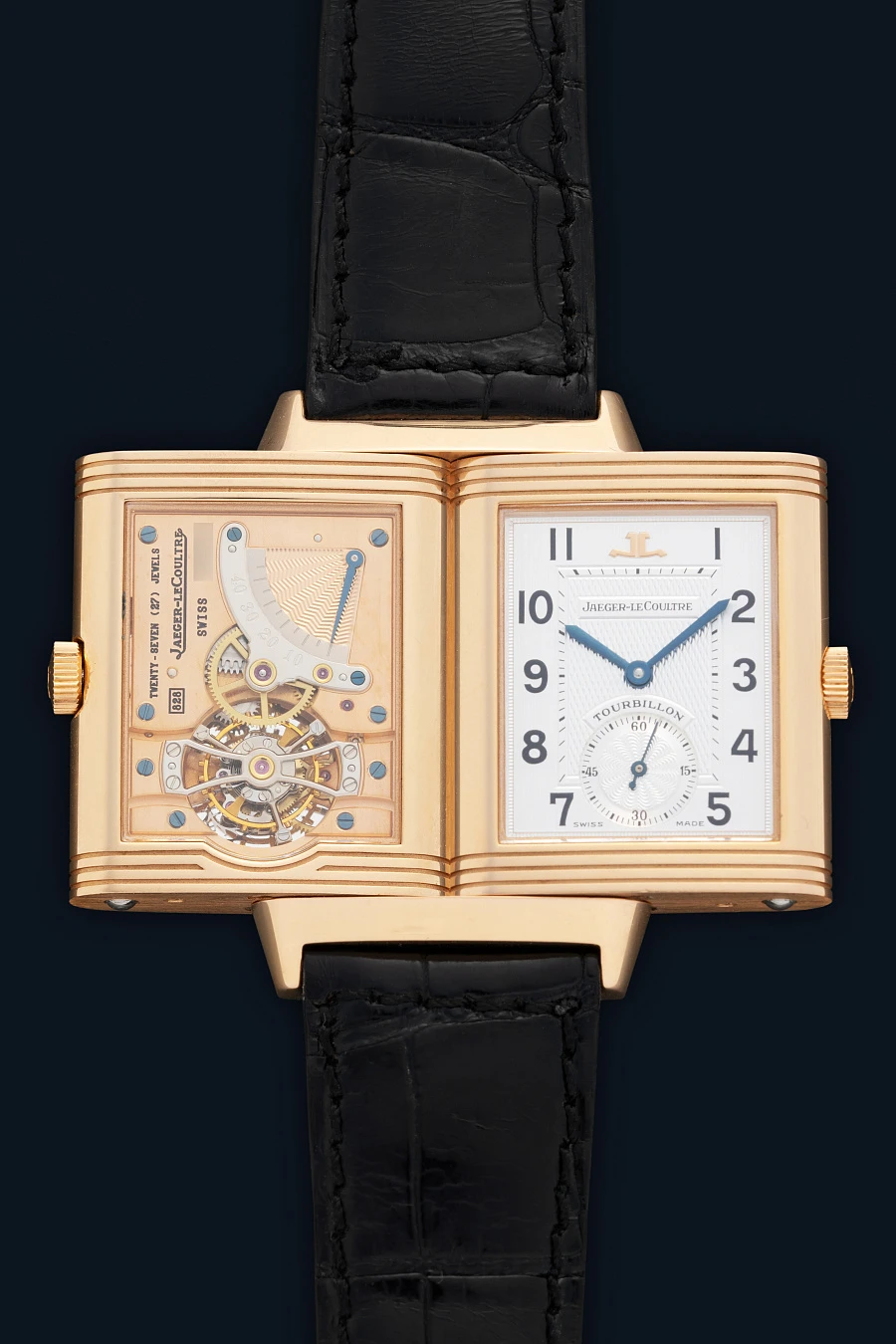Limited Edition Reverso Tourbillon Ref. 270.2.68 in 18k Rose Gold