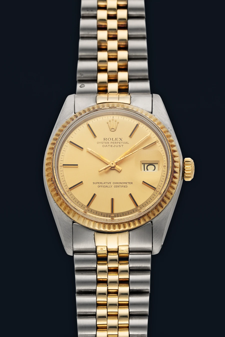 Datejust Ref. 1601 in Stainless Steel and 18k Yellow Gold