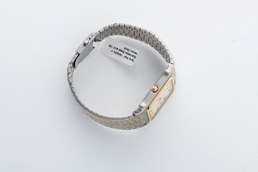 Tank Ref. 184924 in Stainless Steel and 18k Yellow Gold