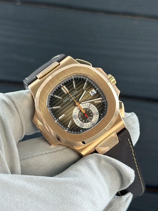 Nautilus Chronograph 5980 Rose Gold