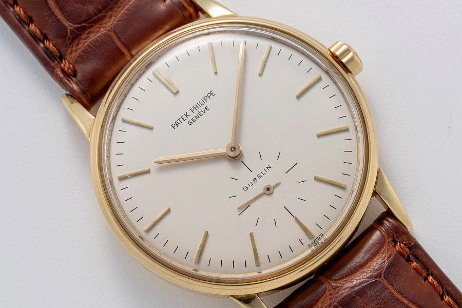 'Gübelin' Double-Signed Calatrava Ref. 3425 in 18k Yellow Gold