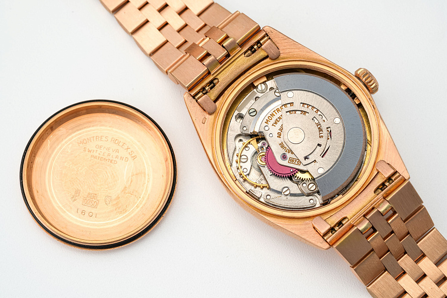 Datejust Ref. 1601 in 18k Rose Gold