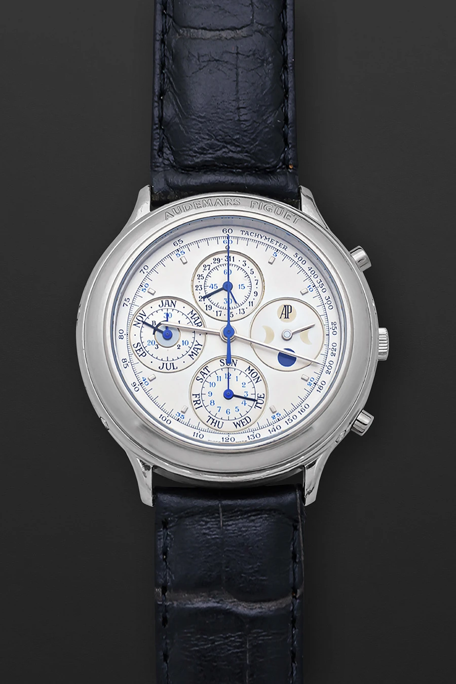 Huitième Quantième Perpétuel Chronographe Ref. 25695PT  in Platinum