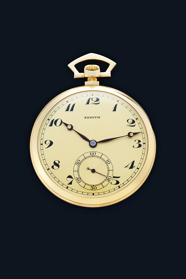 Pocket Watch in 18k Yellow Gold