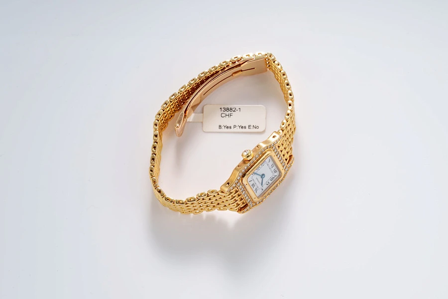 Louis Cartier in 18K Yellow Gold Quartz Ref. 6602