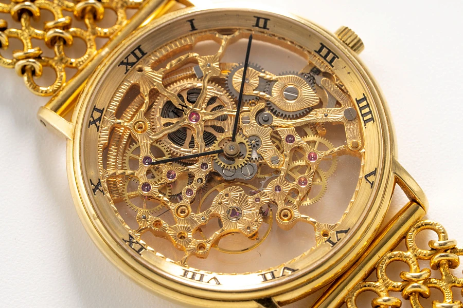 Portofino Skeleton Ref. 2701 in 18k Yellow Gold