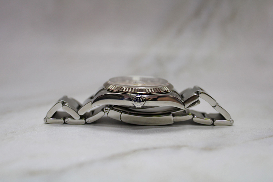 Datejust 36 ‘Rolesor Gris’ 116234 Pink Dial