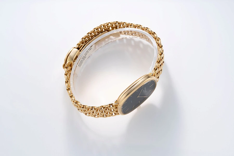 Ellipse Ref. 3738 Beyer Double-Signed in 18k Yellow Gold