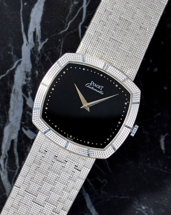 Vintage White Gold Automatic